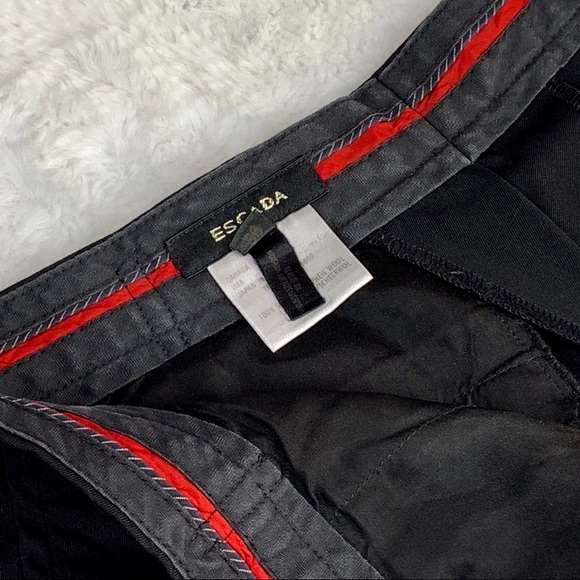 ESCADA $475 Black Dress Pants Size-6 - Picture 5 of 7